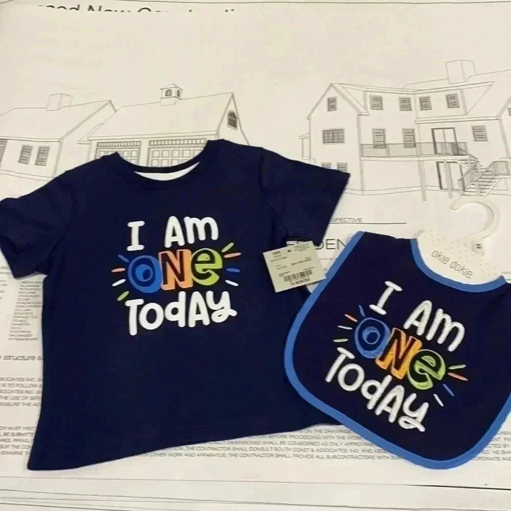 Okie Dokie shirt/bib set